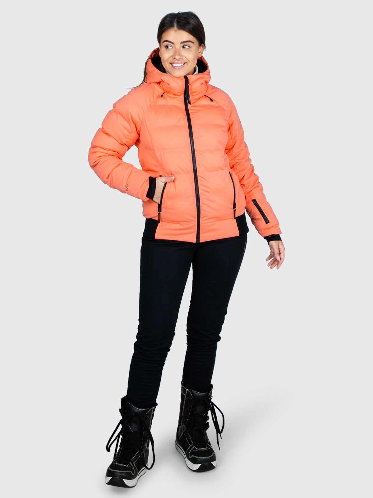 Firecrown Women Snow Jacket | Orange