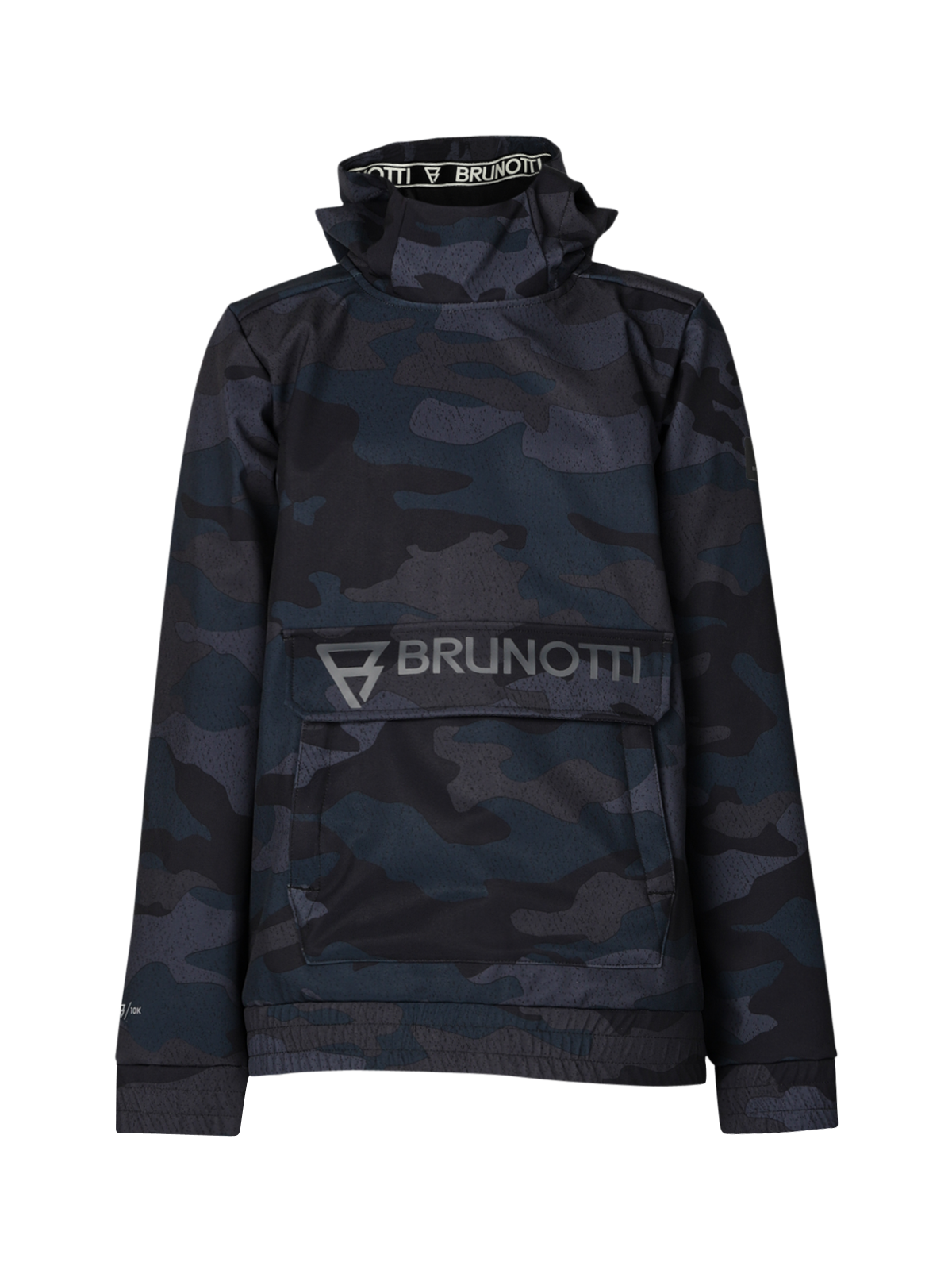 Cranemory-AO Jungen Anorak Softshell Jacke | Camouflage Grau