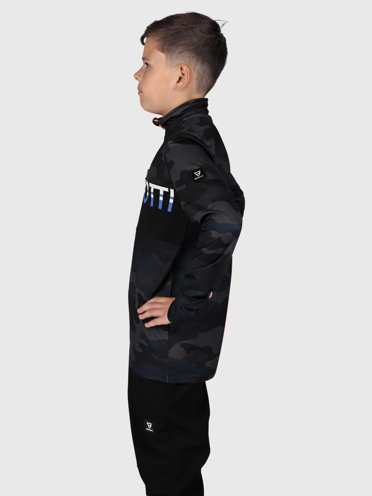 Franksy Boys Fleece | Camouflage Grey