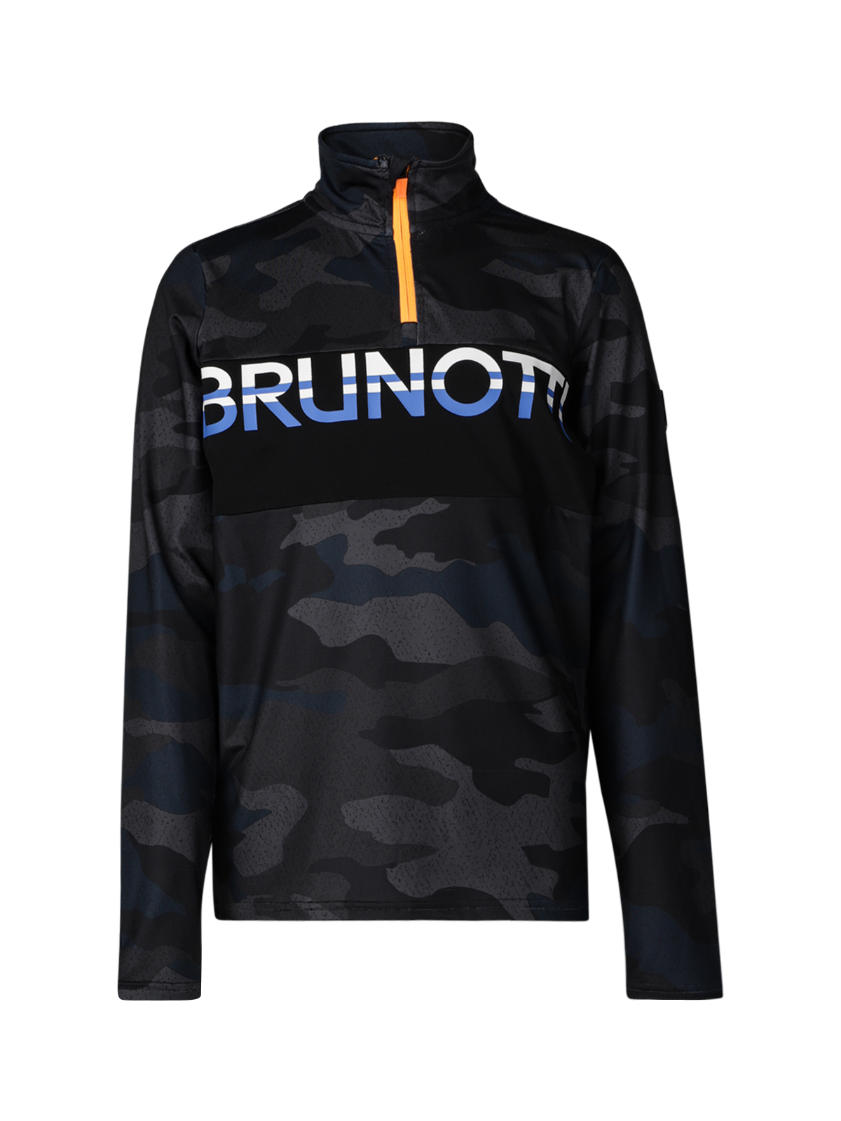 Franksy Jungen Fleece | Camouflage Grau