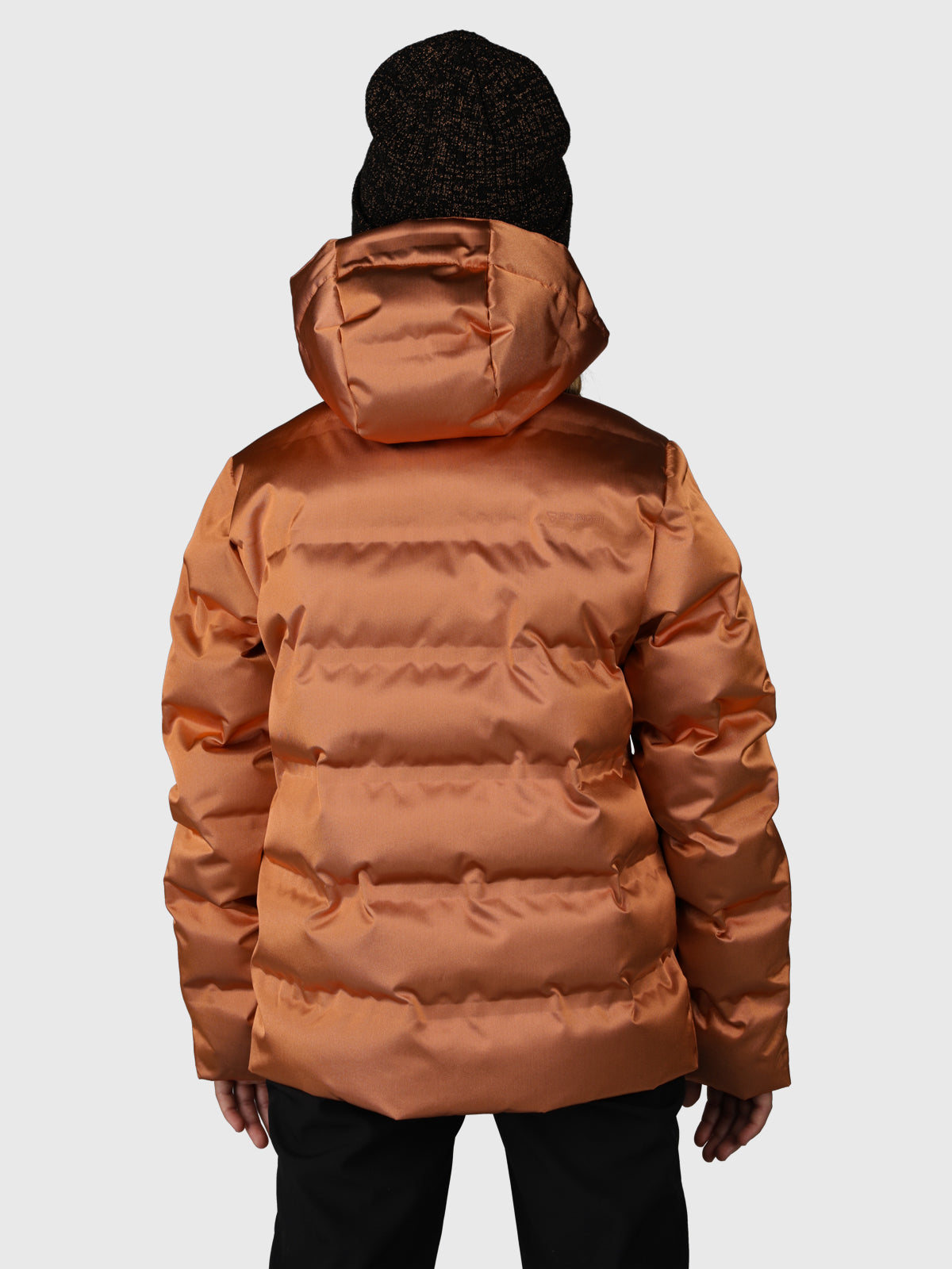 Alta-Copper Girls Puffer Snow Jacket | Brown