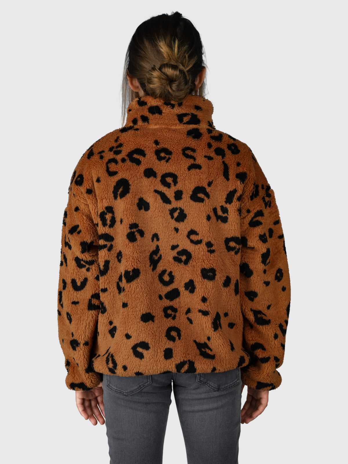 Huntressa-AO Girls Teddy Jacket | Panter Print