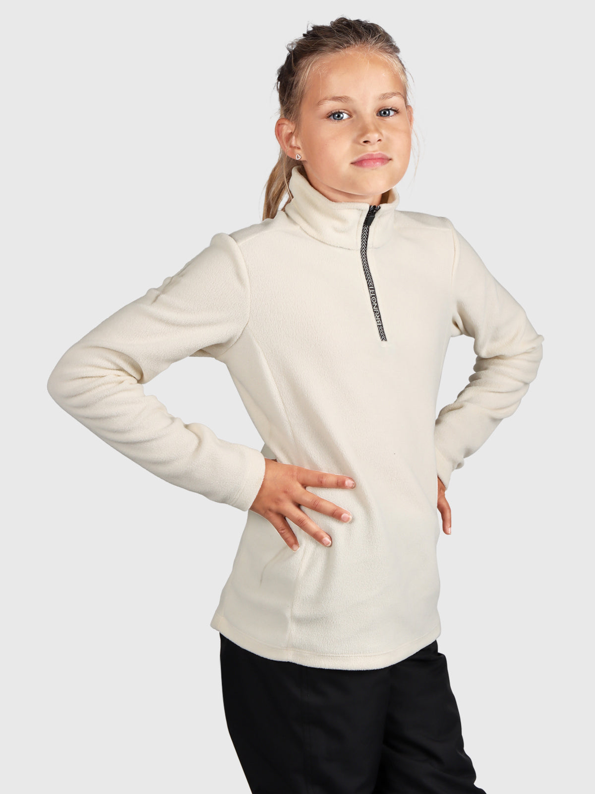 Mismy-N Meisjes Fleece | Wit
