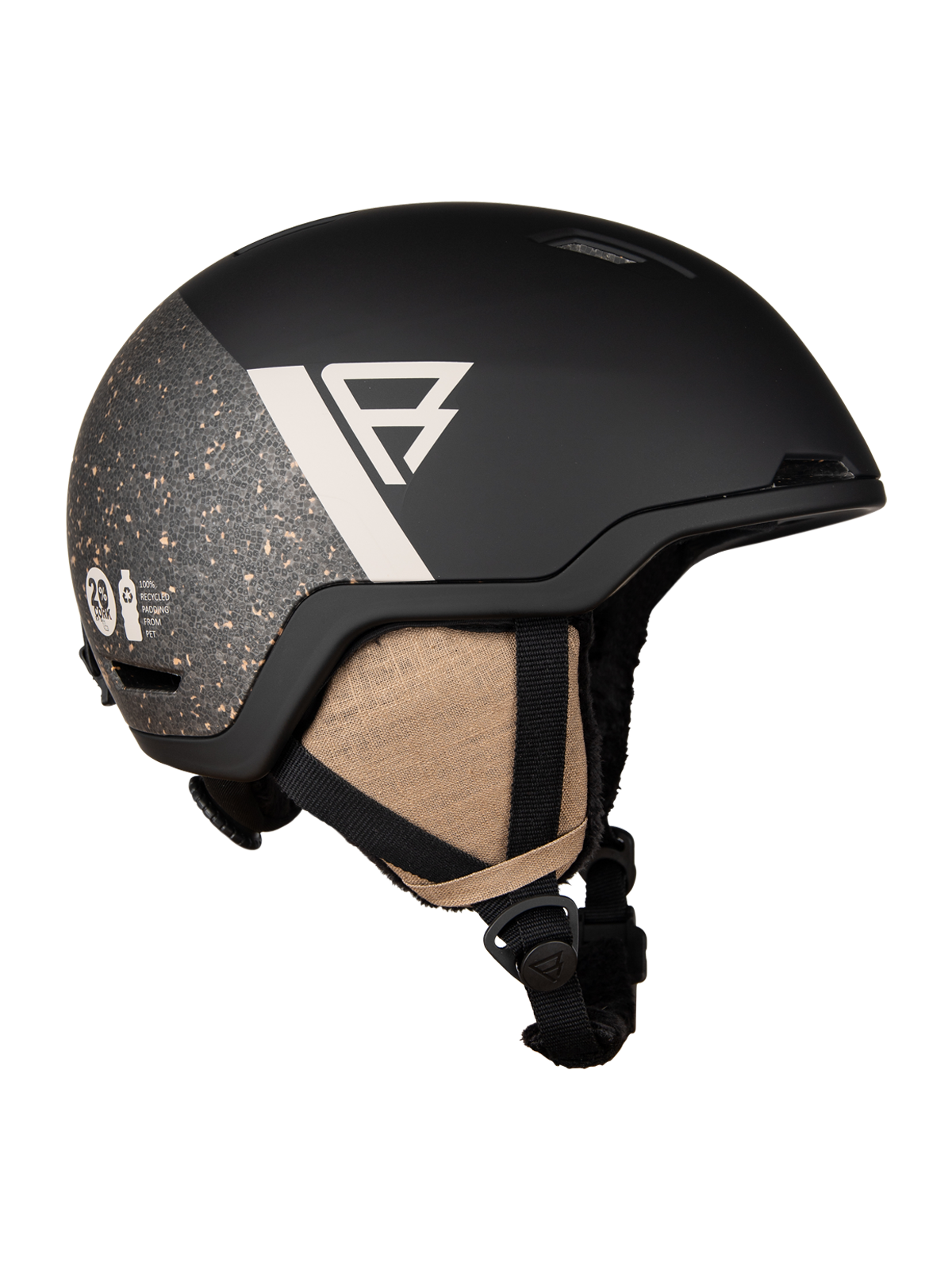 Cork Snow Helmet | Black