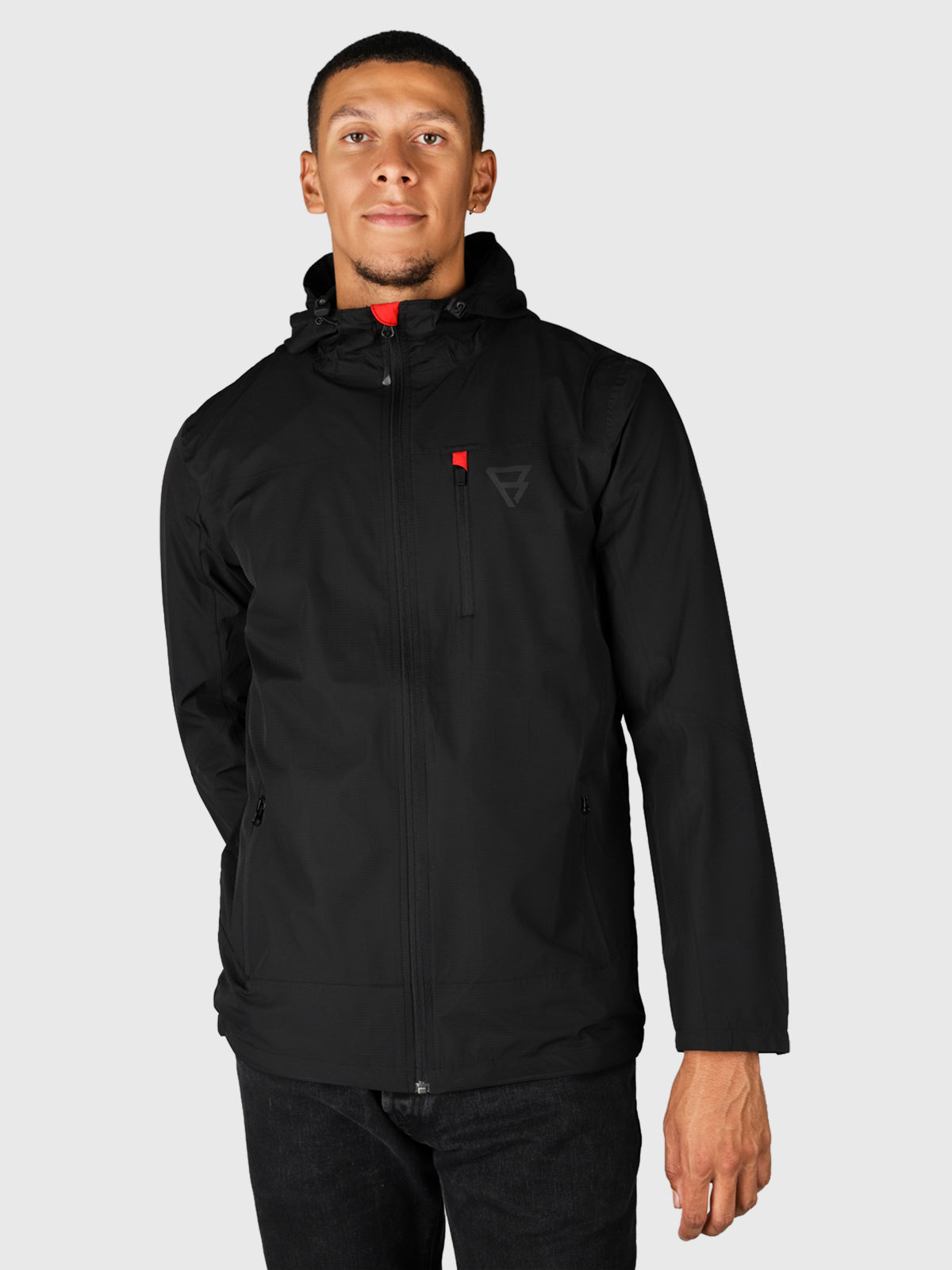 Weylin-N Herren Regenjacke | Schwarz