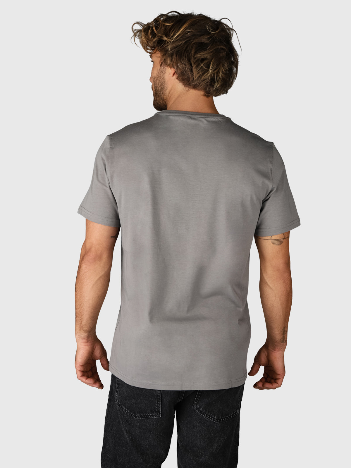 Milon-Logo-R Herren T-shirt | Grau