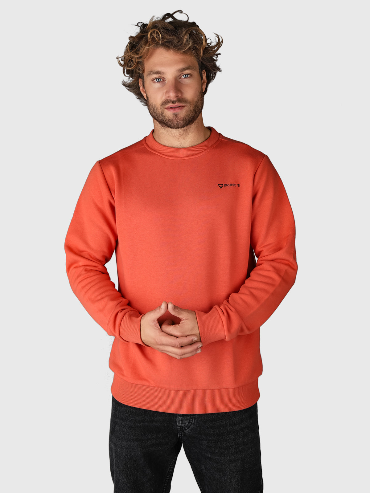 Natch-R Herren Sweatshirt | Rot