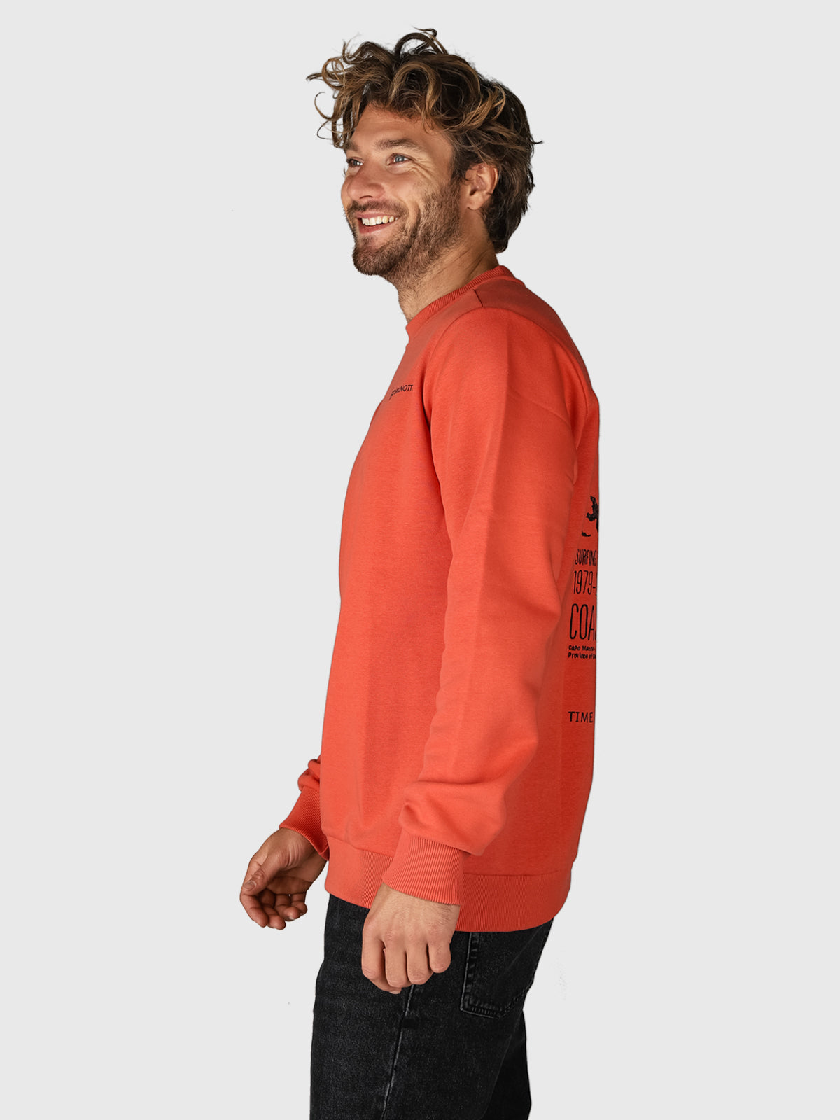 Natch-R Herren Sweatshirt | Rot