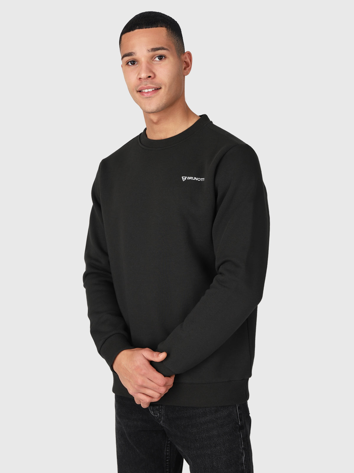 Natch-R Herren Sweatshirt | Schwarz