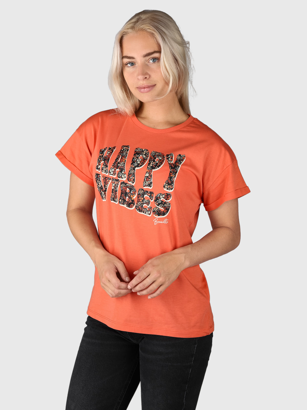Samaya-R Dames T-shirt | Oranje