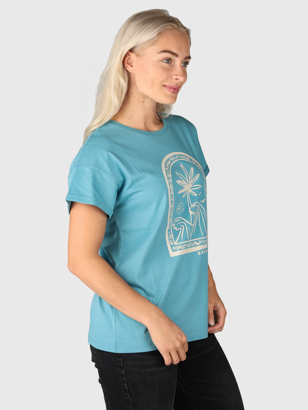 Samaya-R Damen T-shirt | Blau