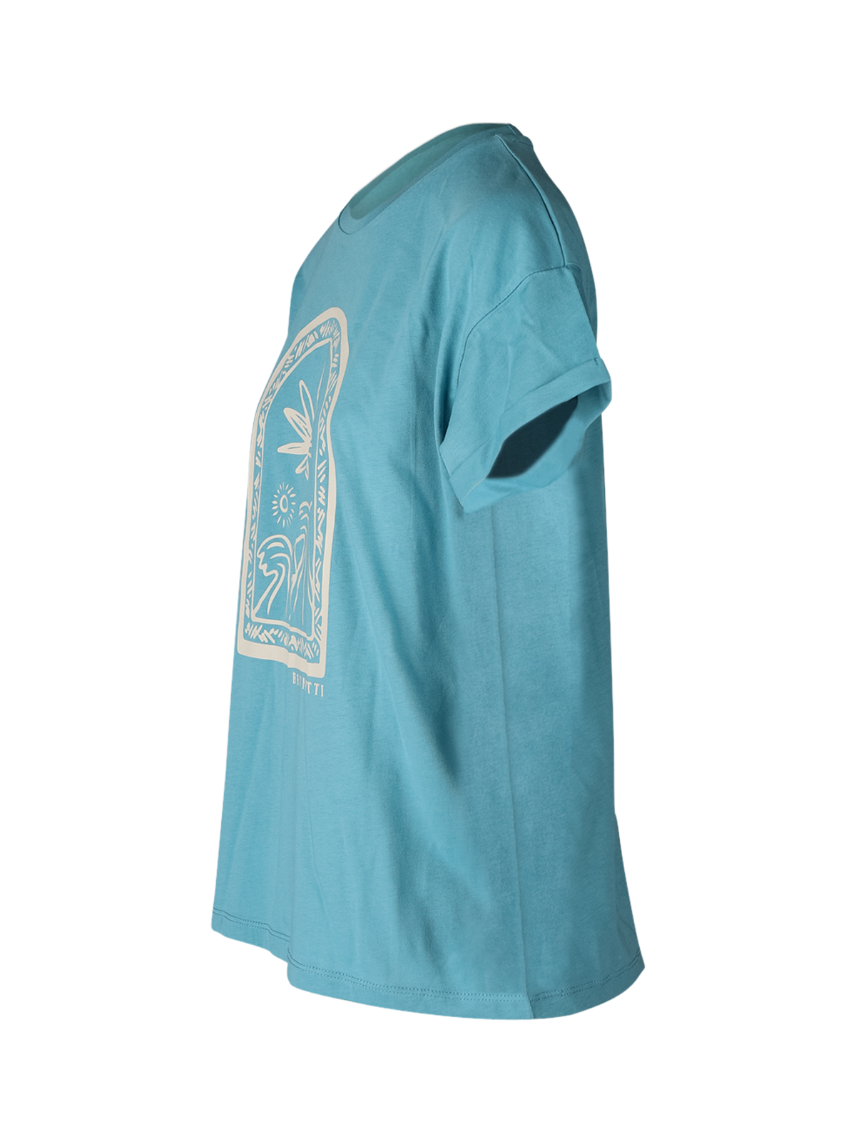 Samaya-R Damen T-shirt | Blau