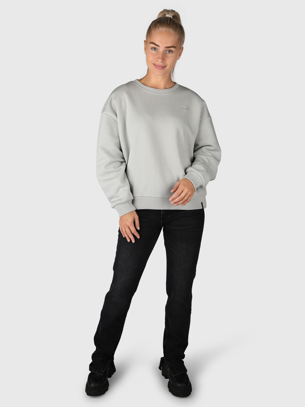 Arina-R Dames Sweater | Grijs