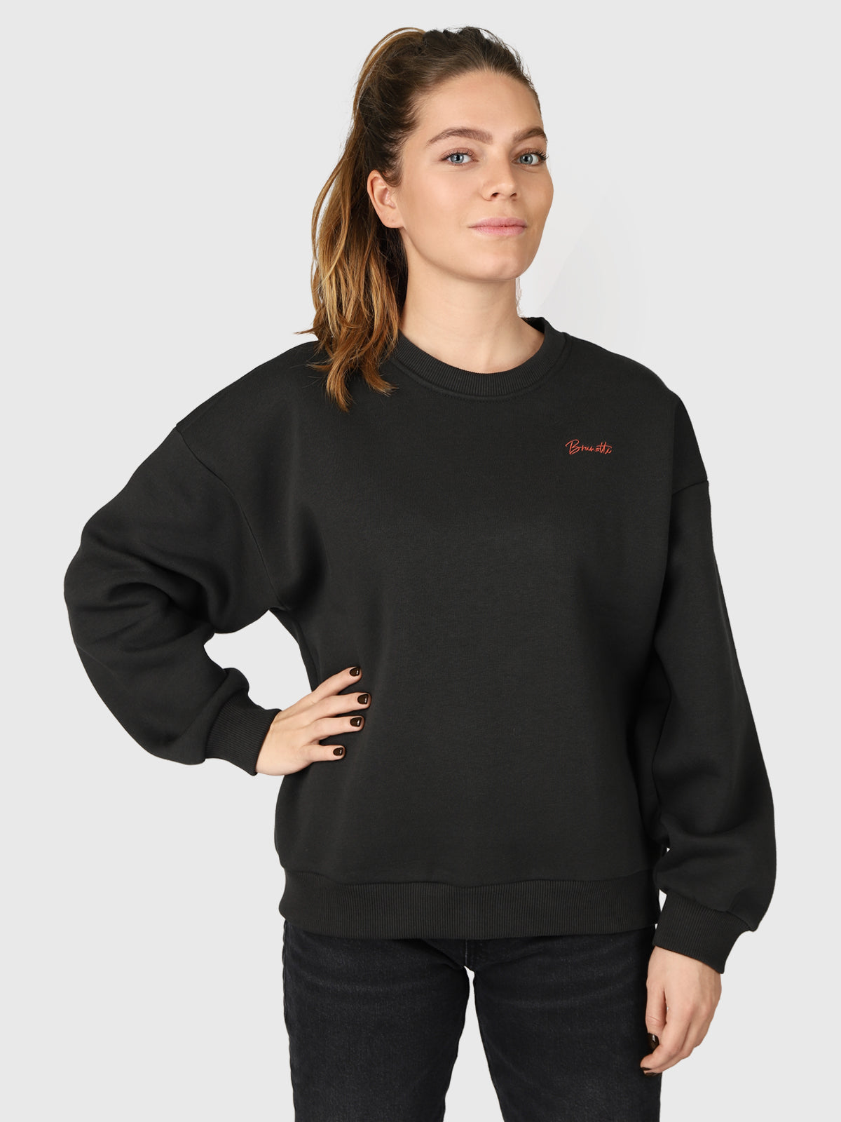 Arina-R Dames Sweater | Zwart