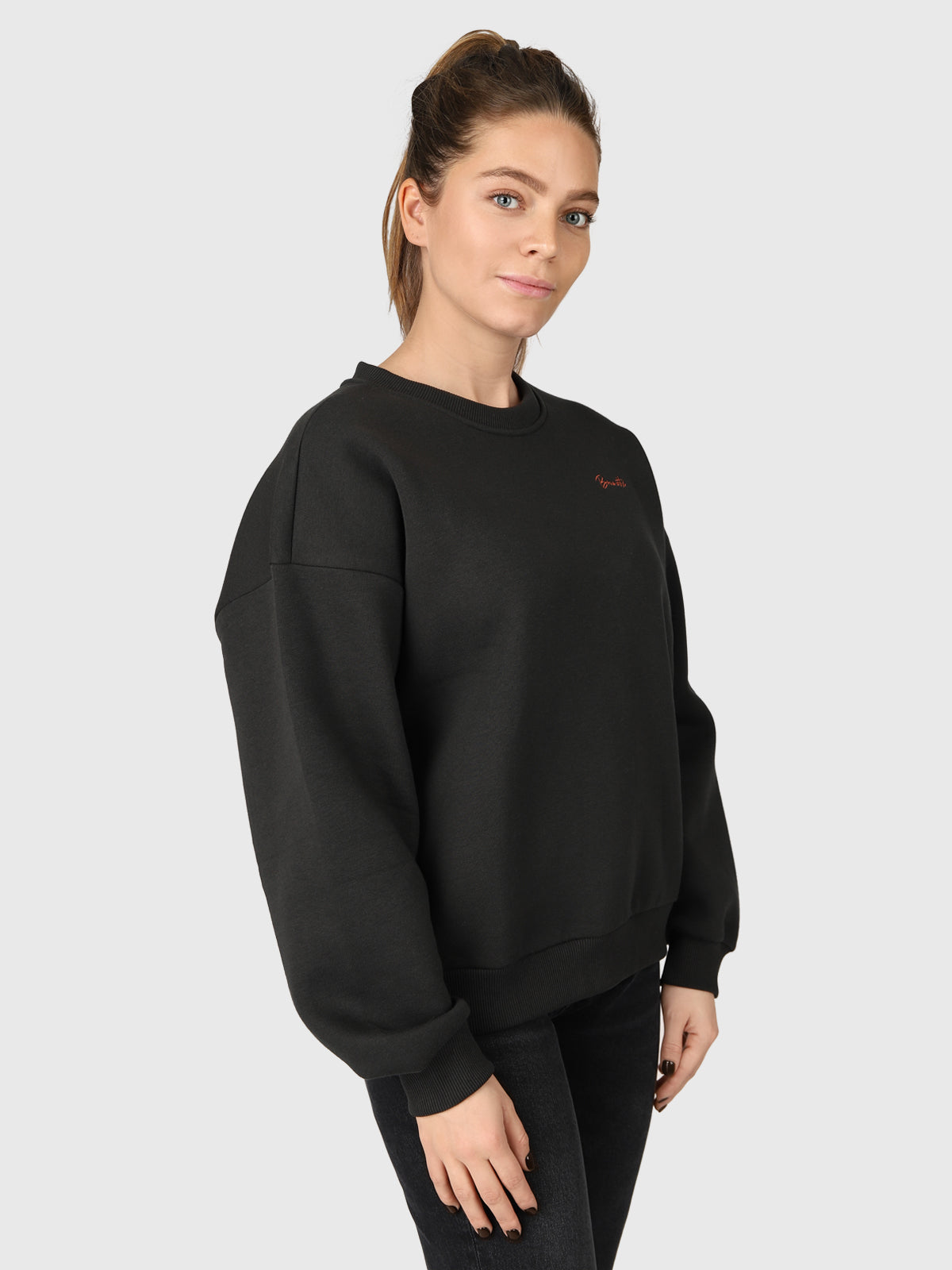 Arina-R Dames Sweater | Zwart