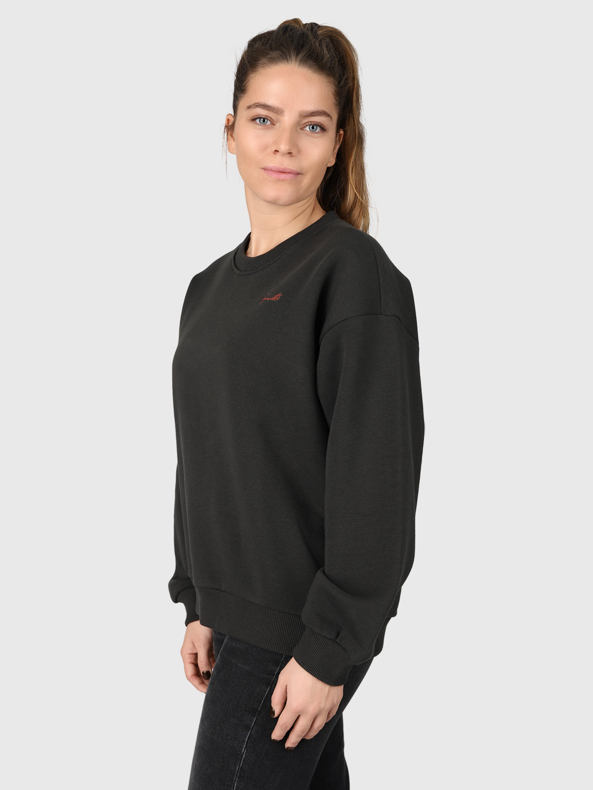 Arina-R Damen Sweatshirt | Schwarz