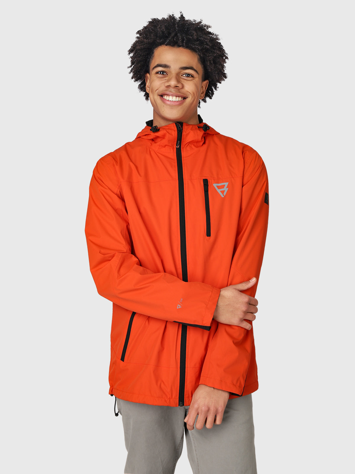 Weylin Men Rain Jacket | Orange