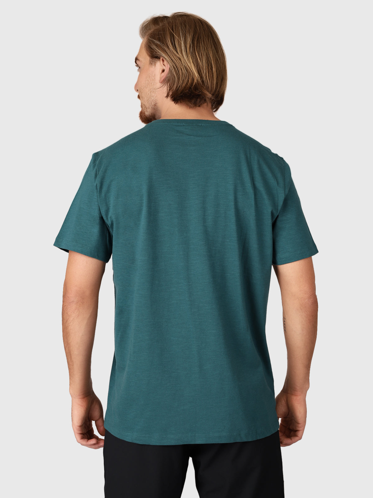Axle-Slub Men T-Shirt | Green