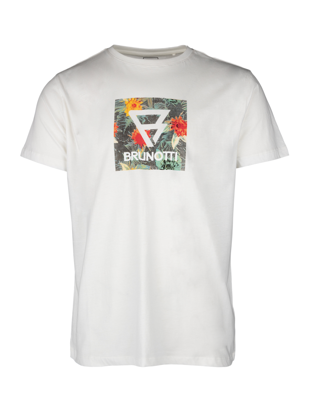Jahn-Logosquare Herren T-Shirt | Weiß
