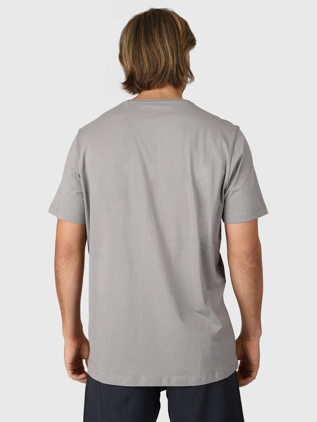 Jahn-Logosquare Men T-Shirt | Grey