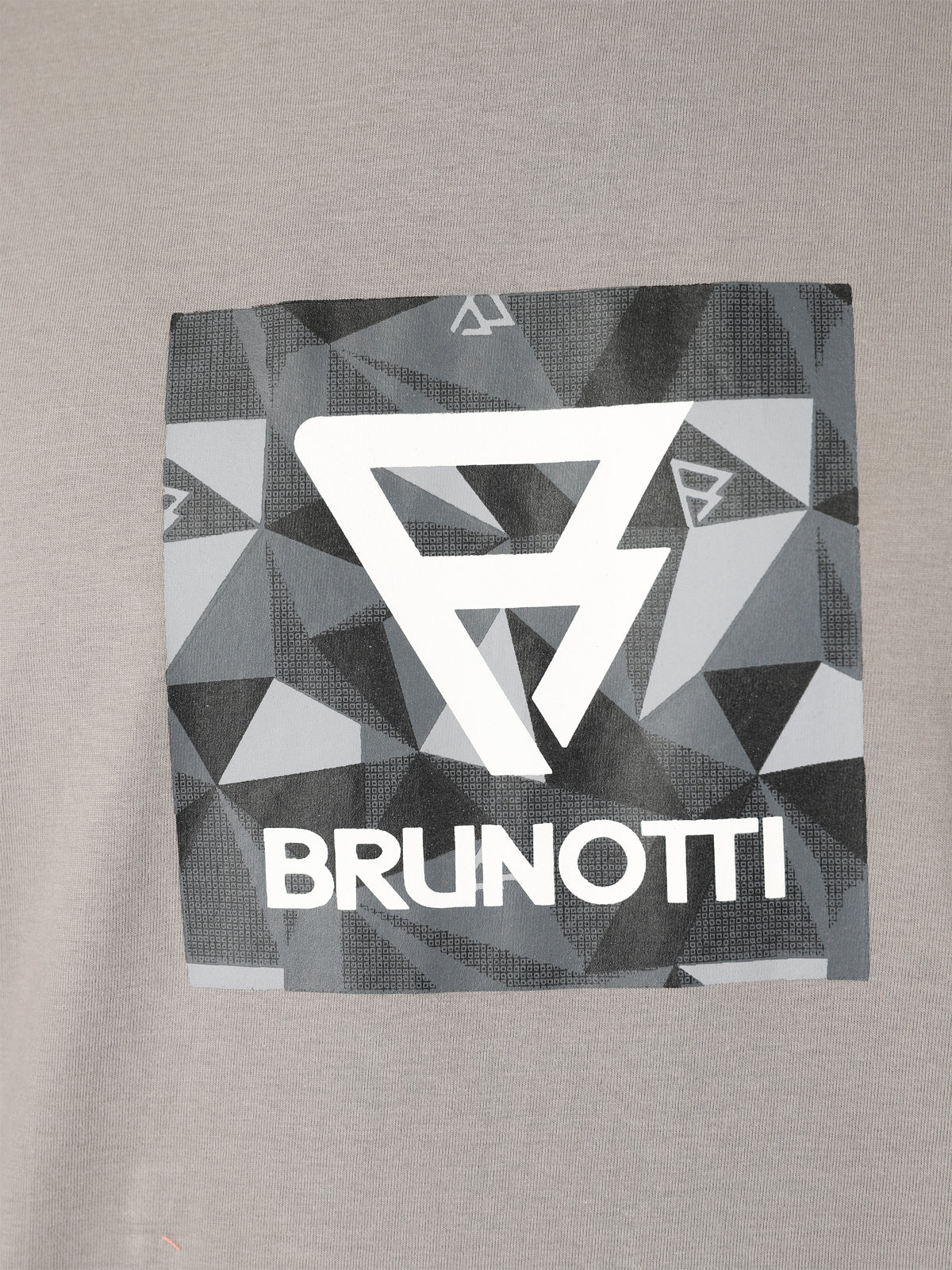 Jahn-Logosquare Heren T-shirt | Grijs