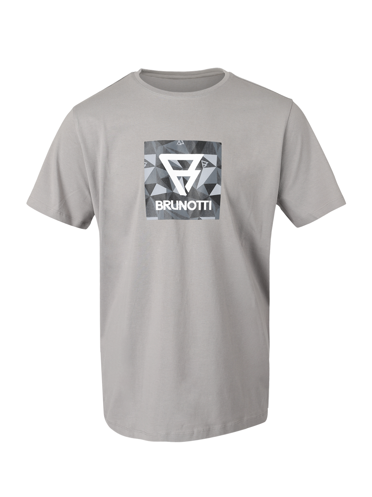 Jahn-Logosquare Heren T-shirt | Grijs