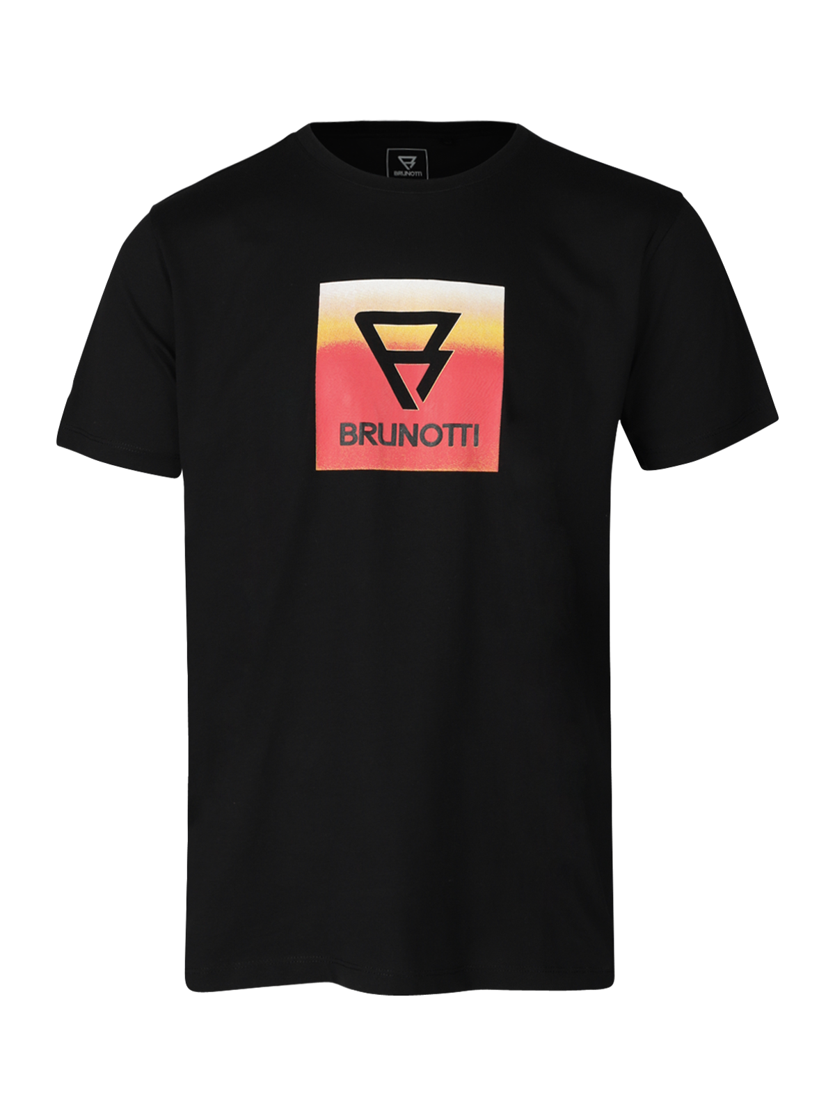 Jahn-Logosquare Men T-Shirt | Black