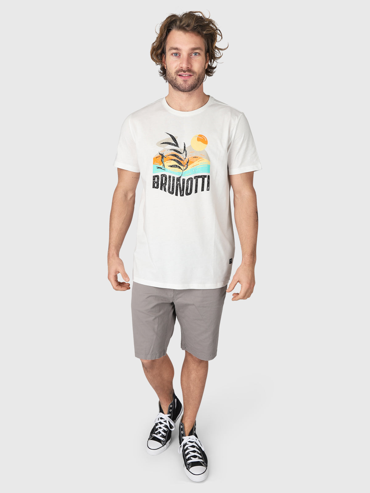 Funhorizon Men T-Shirt | White