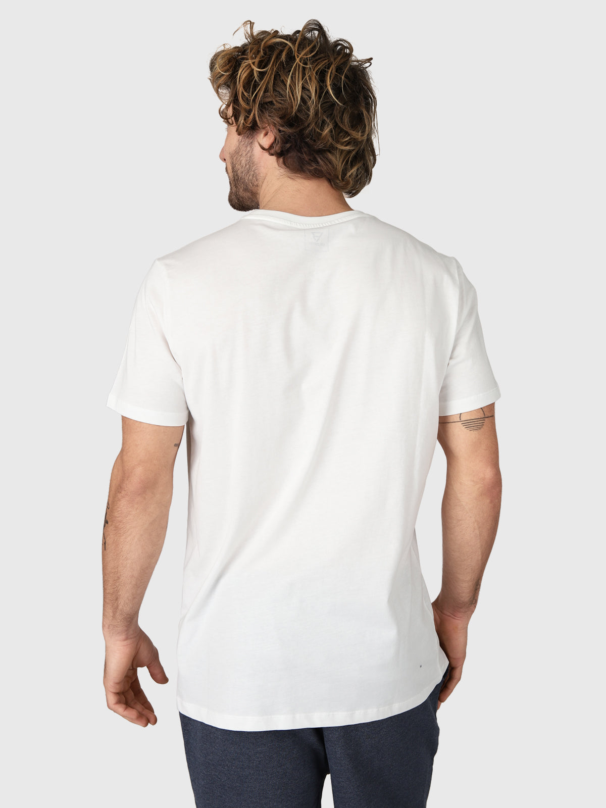 Funblock Men T-Shirt | White