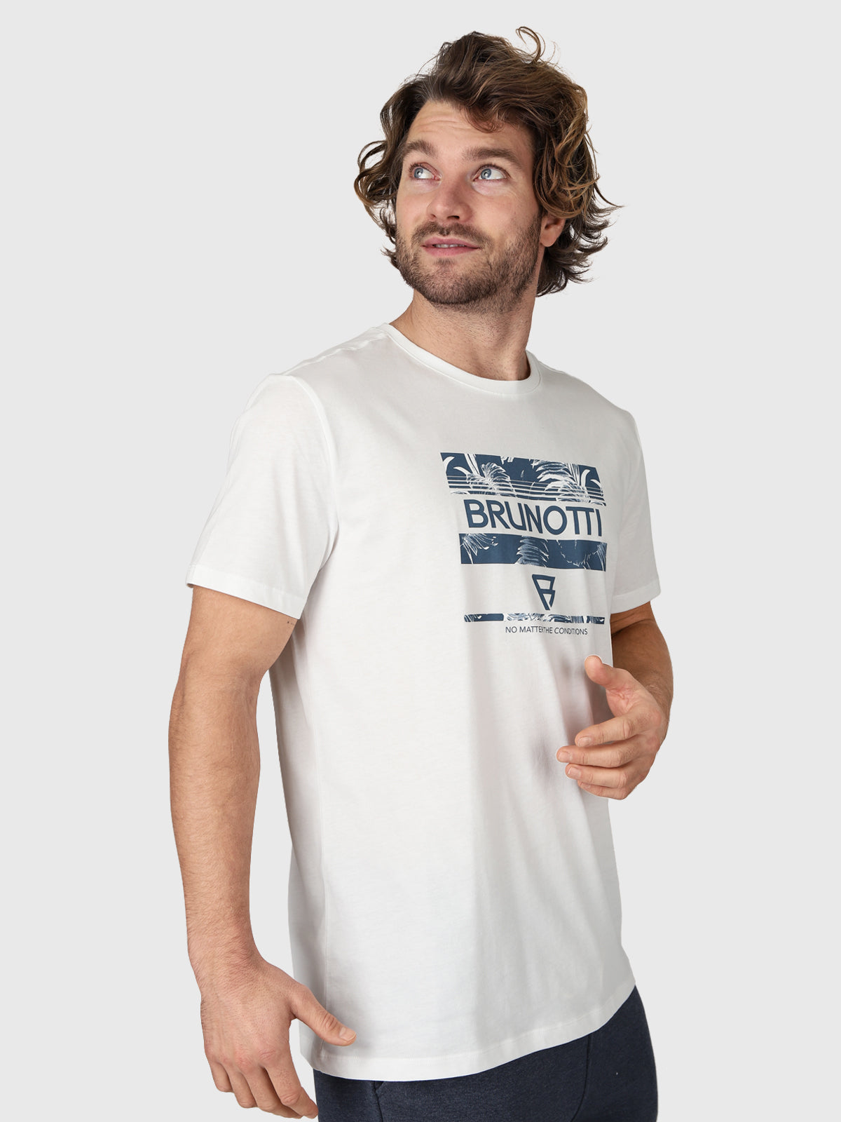 Funblock Herren T-Shirt | Weiß