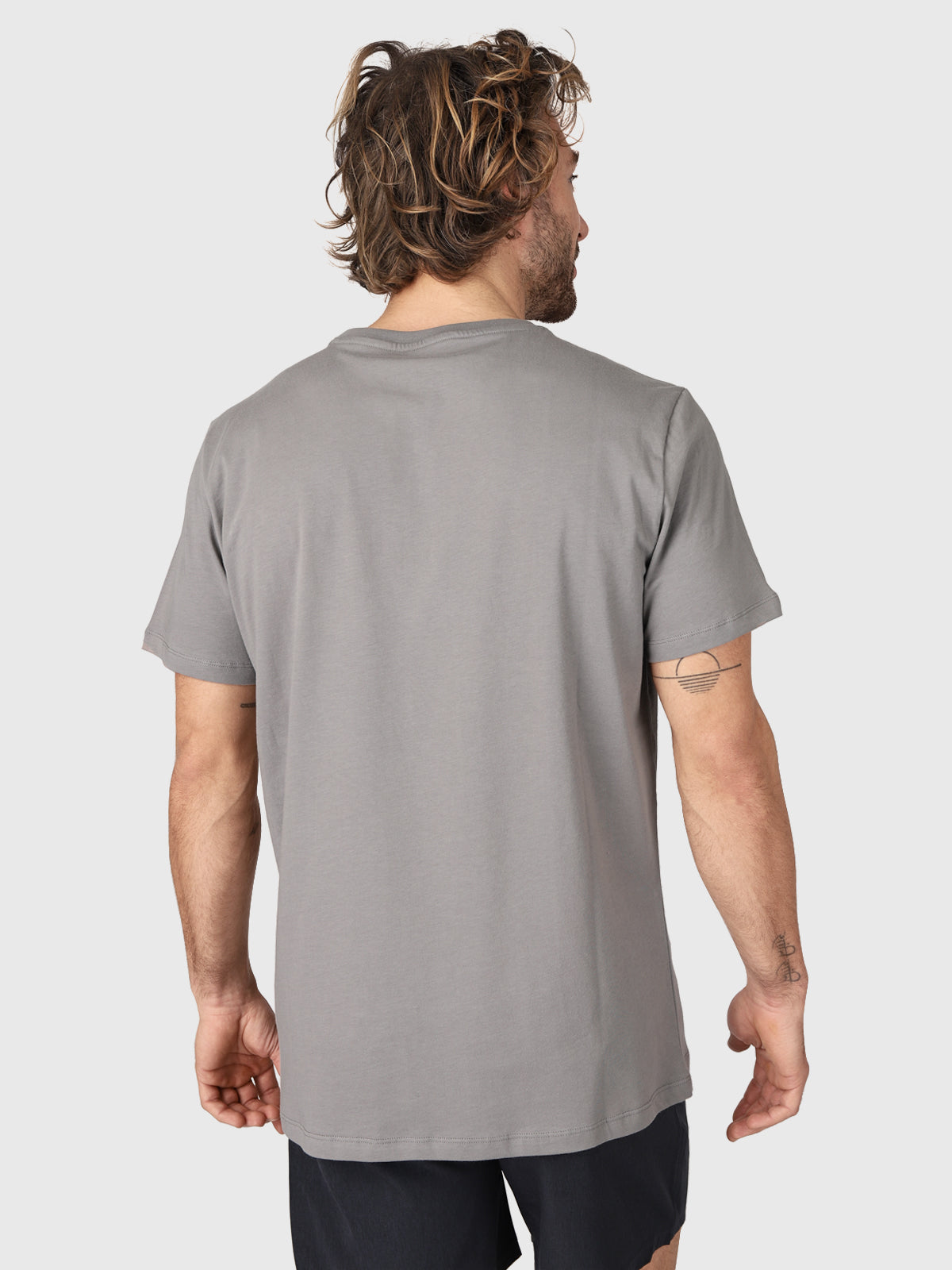 Funblock Men T-Shirt | Grey