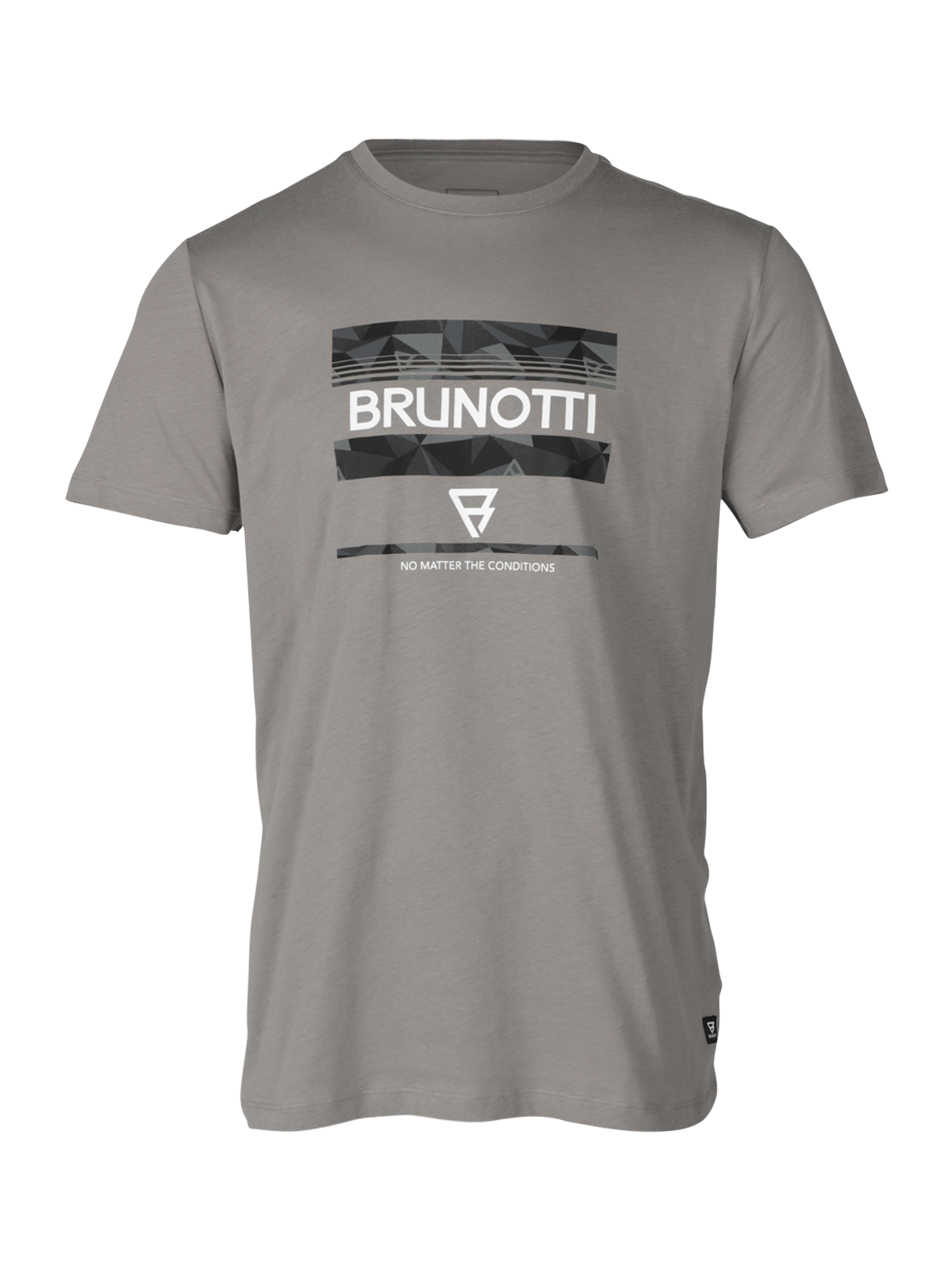 Funblock Men T-Shirt | Grey