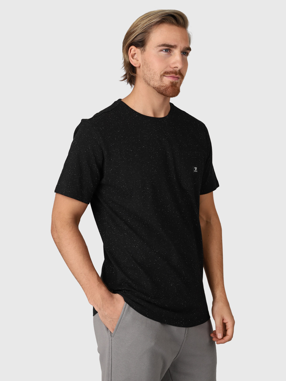 Axle-Neppy Heren T-shirt | Zwart