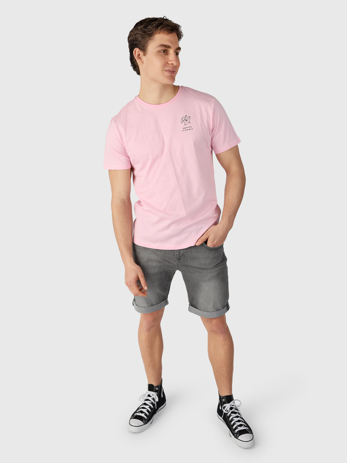 No-Bad-Days Heren T-shirt | Lila