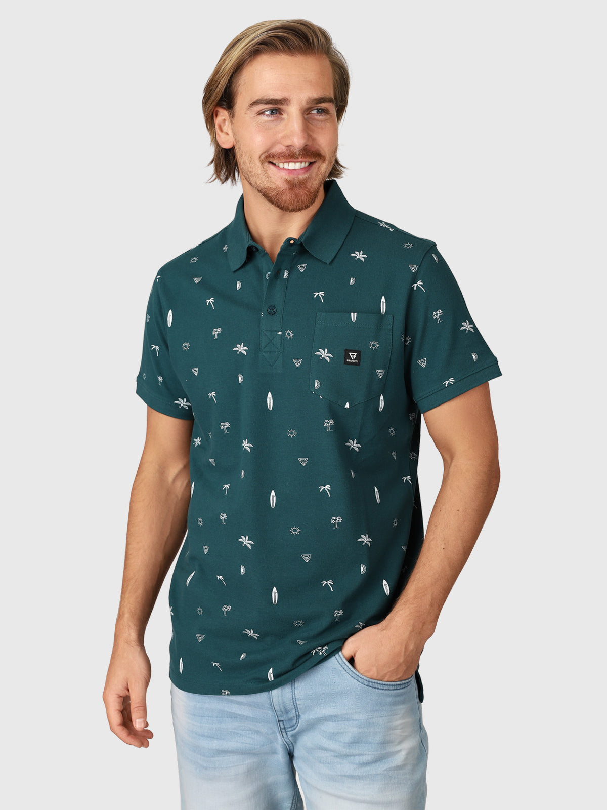 Addax-AO Men Polo Shortsleeve | Green