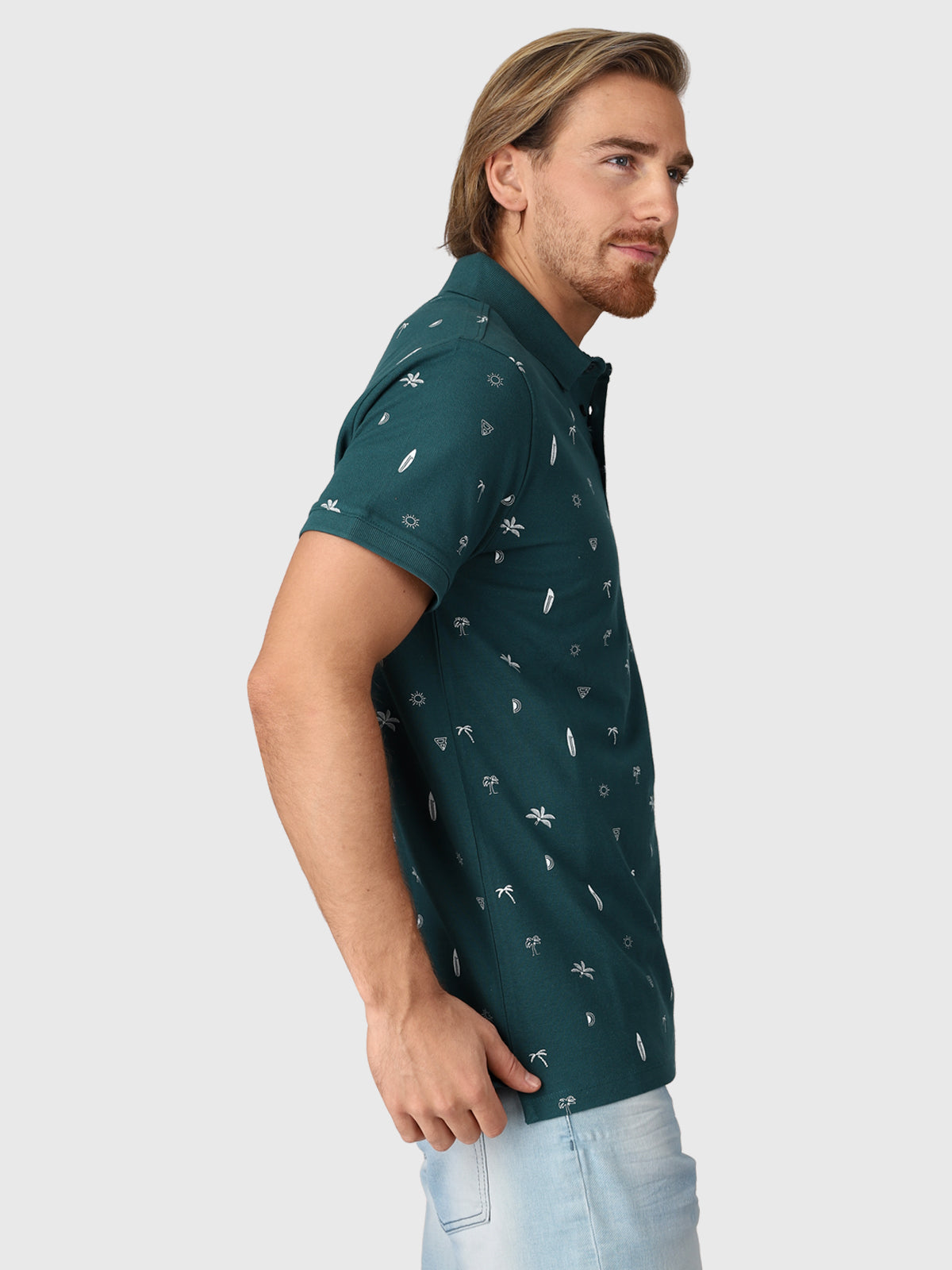 Addax-AO 男士 Polo 短袖 | SHOPBOP绿色的