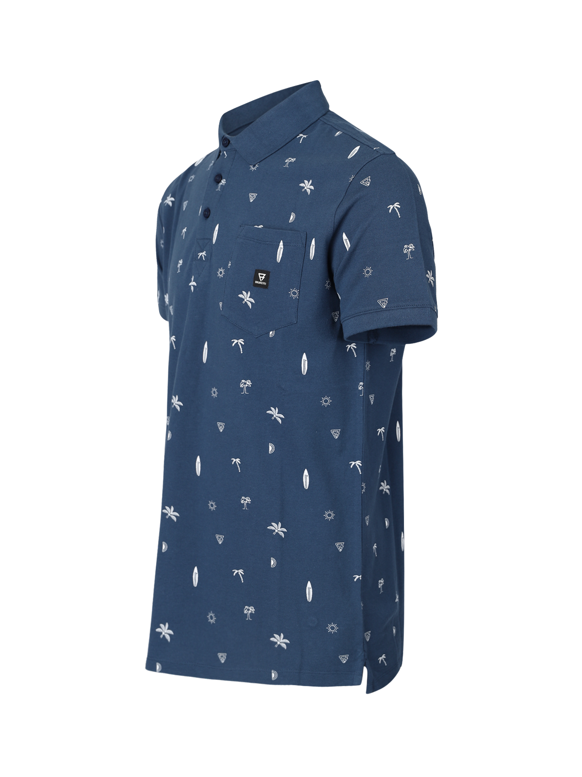 Addax-AO Men Polo Shortsleeve | Blue