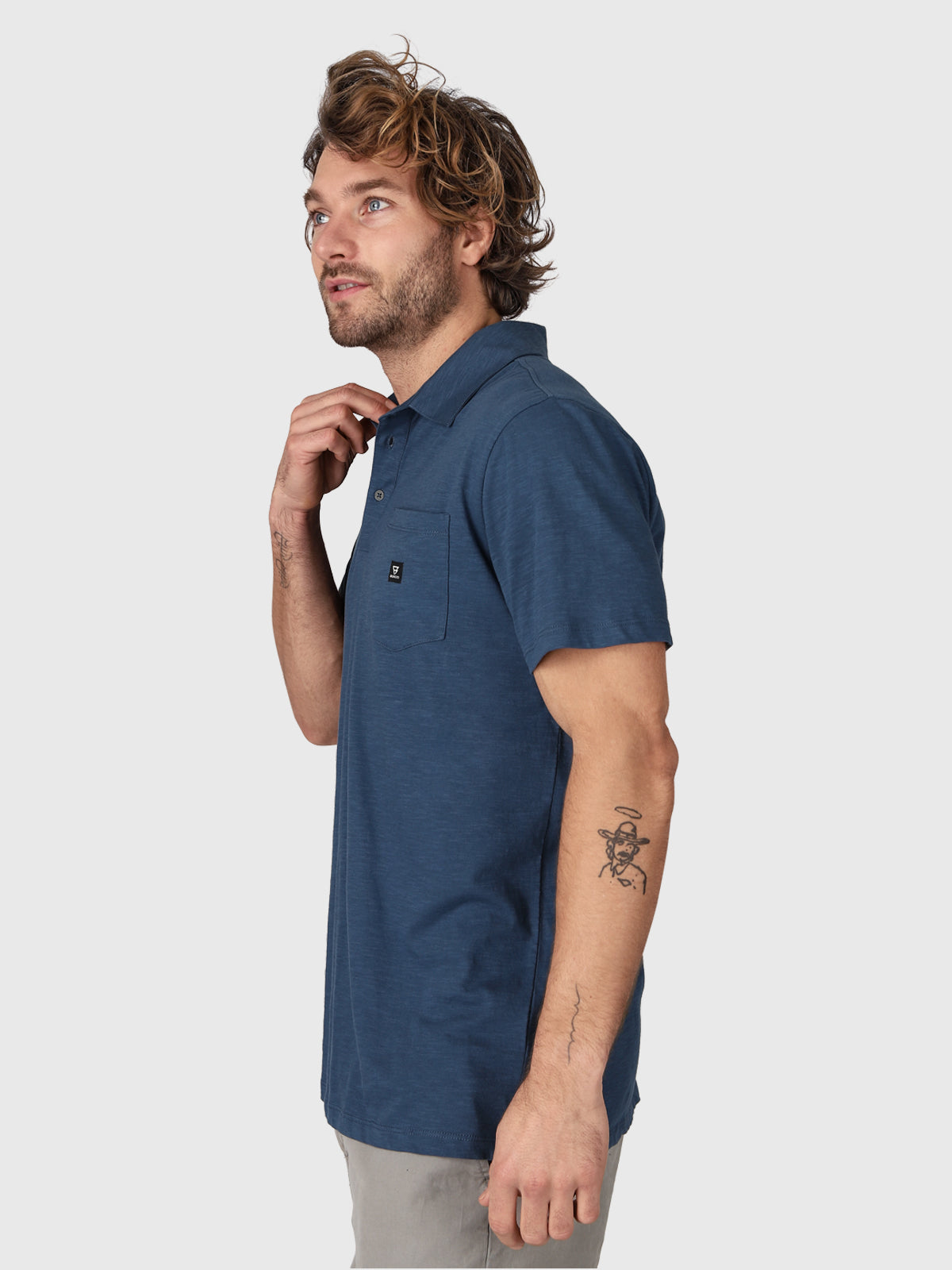 Palotje Men Polo Shortsleeve | Blue