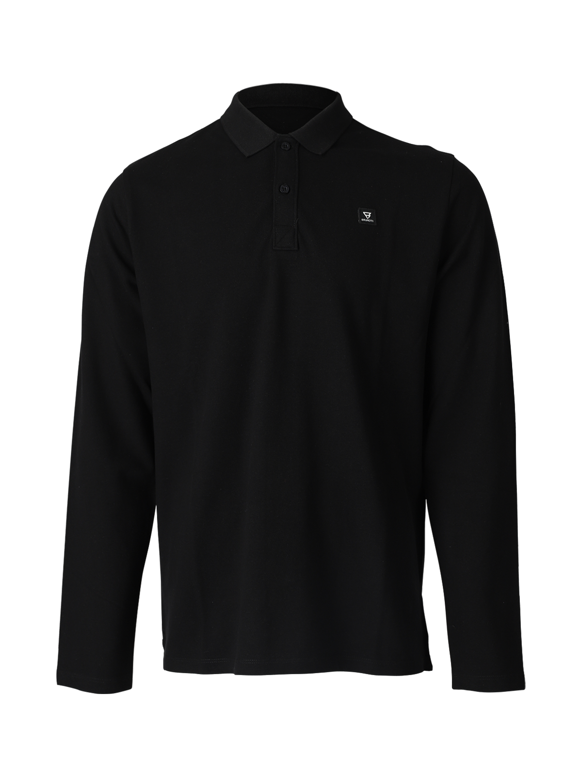 Manica Men Polo Longsleeve | Black