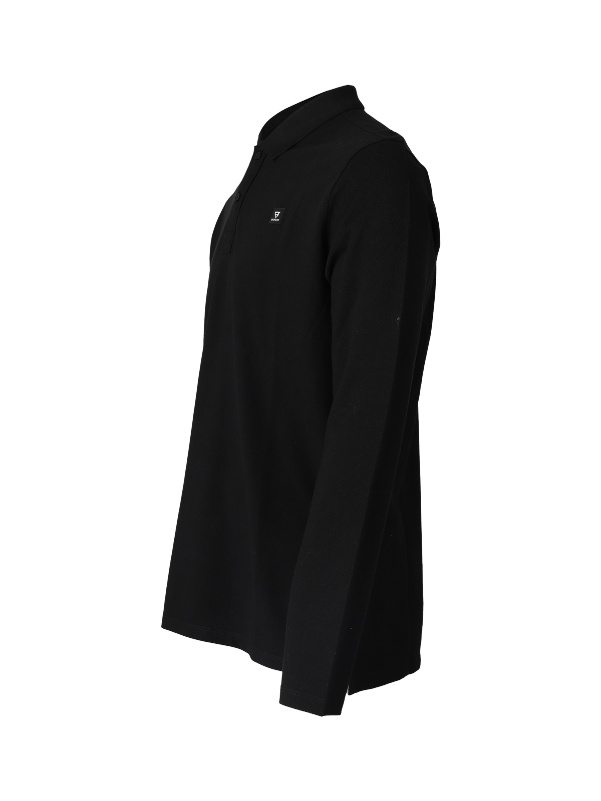 Manica Men Polo Longsleeve | Black