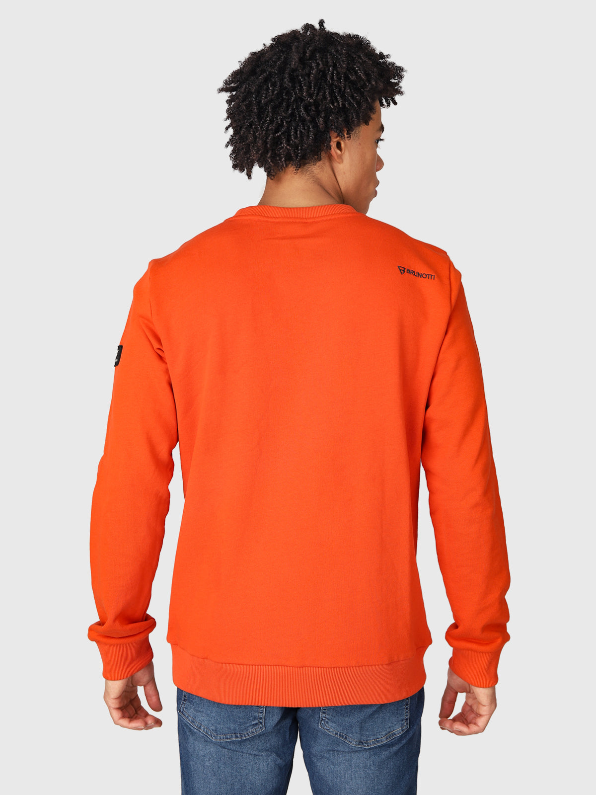 Notcher Herren Sweatshirt | Orange