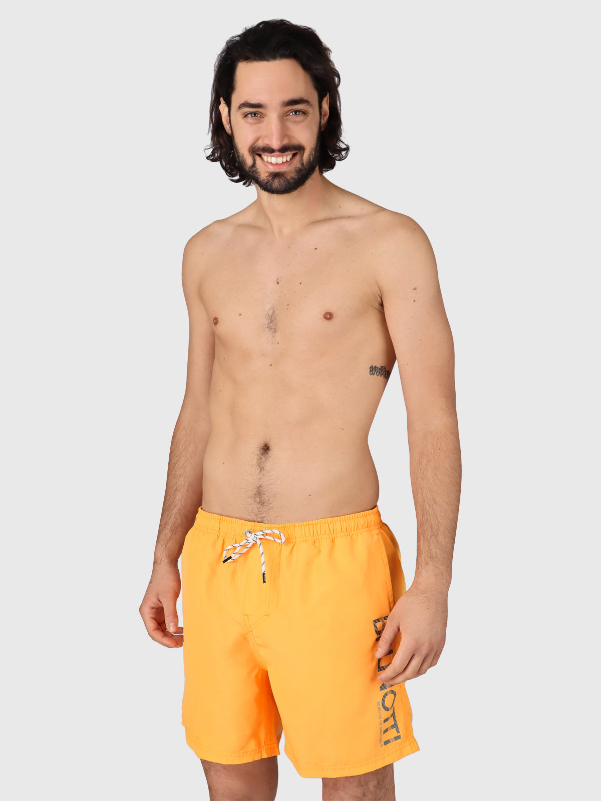 Hester Men Swim Shorts | Orange