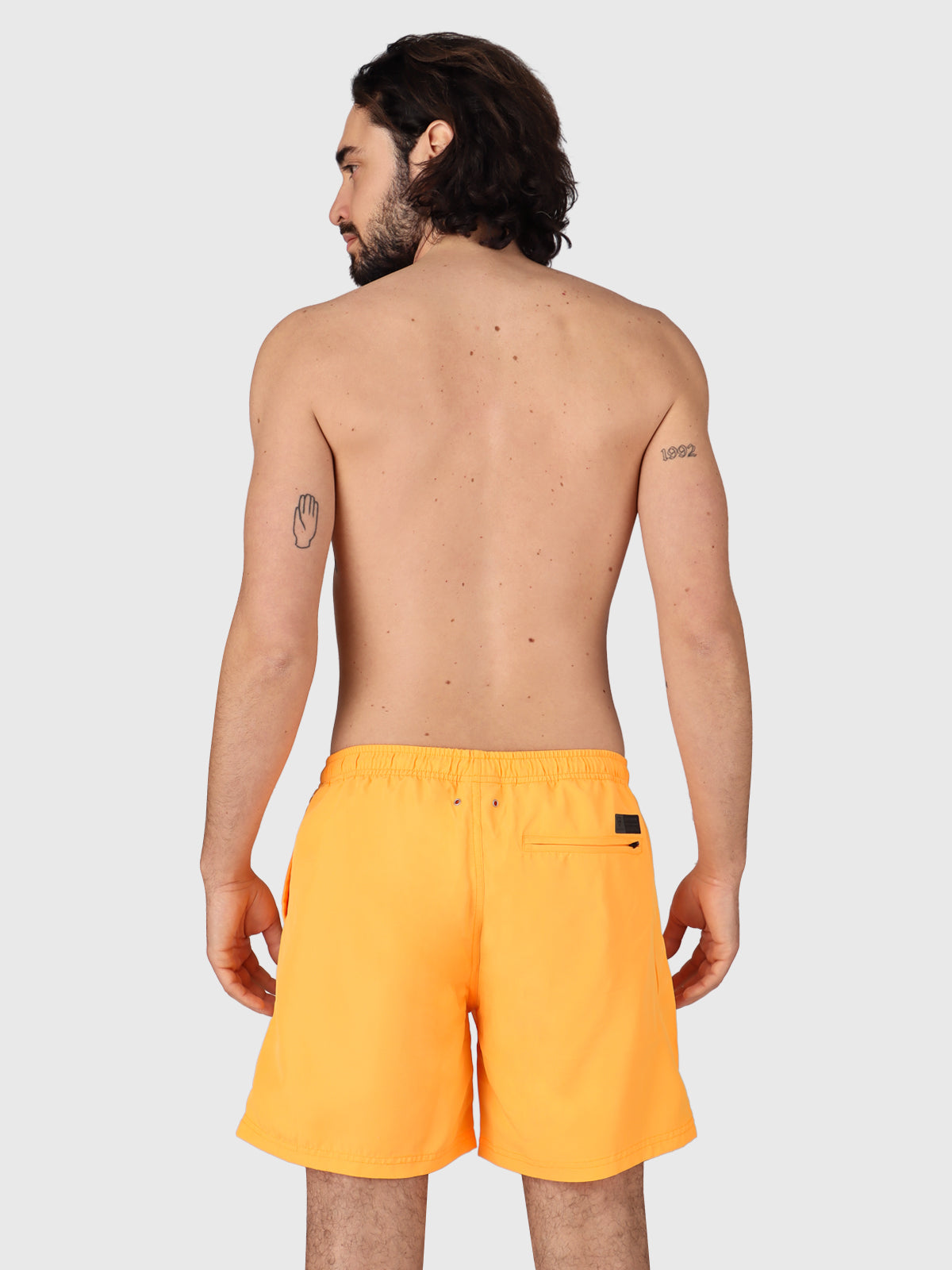 Hester Men Swim Shorts | Orange