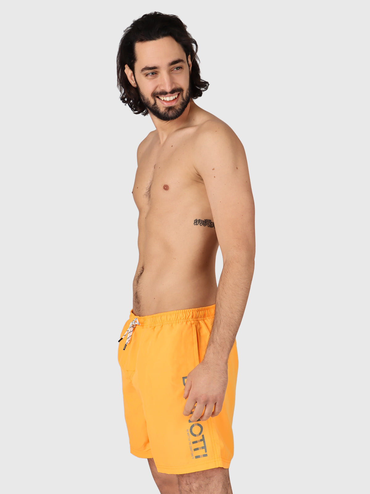 Hester Men Swim Shorts | Orange