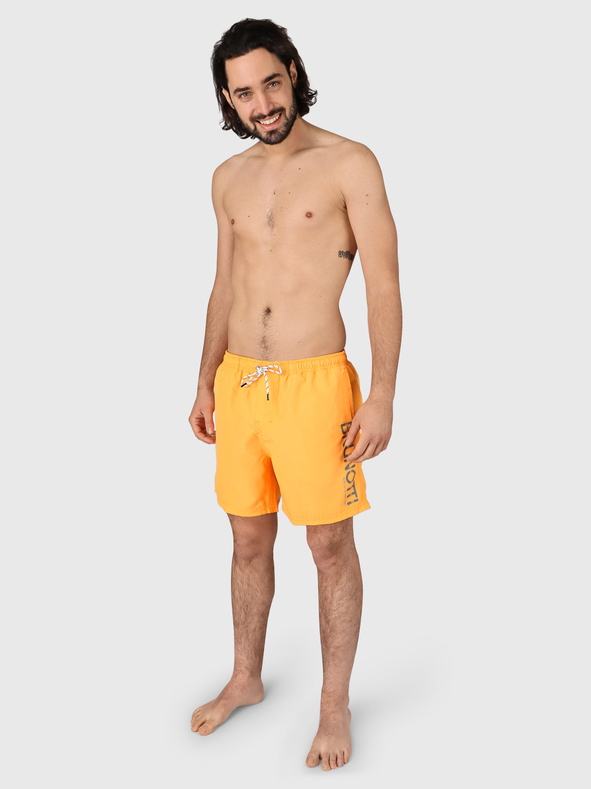 Hester Men Swim Shorts | Orange