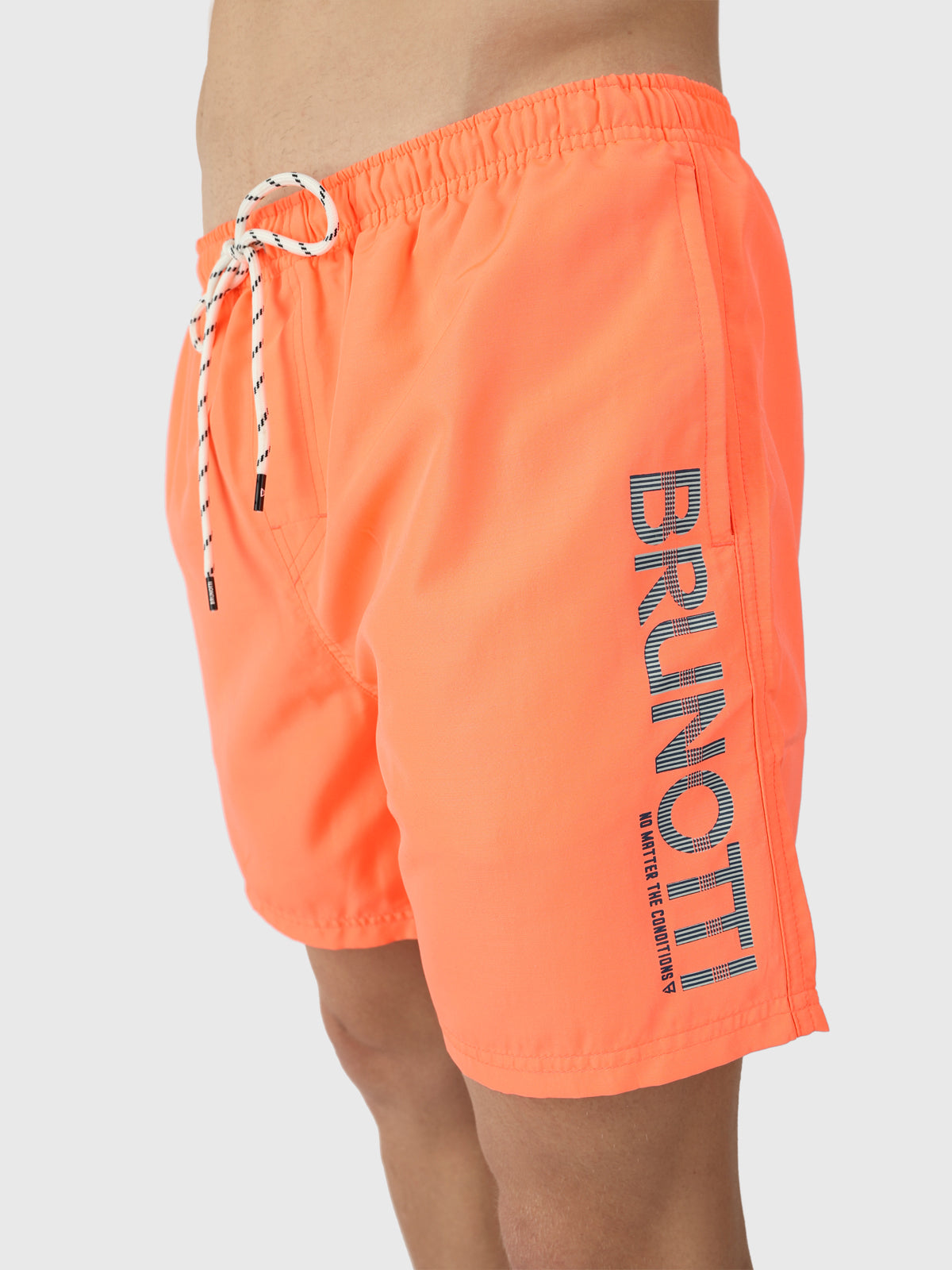 Hester Men Swim Shorts | Flamingo Orange