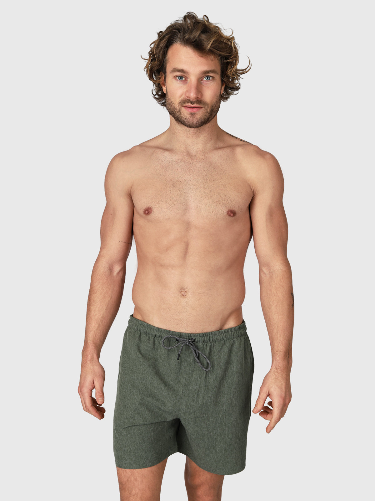 Volleyer Men Swim Shorts | Green