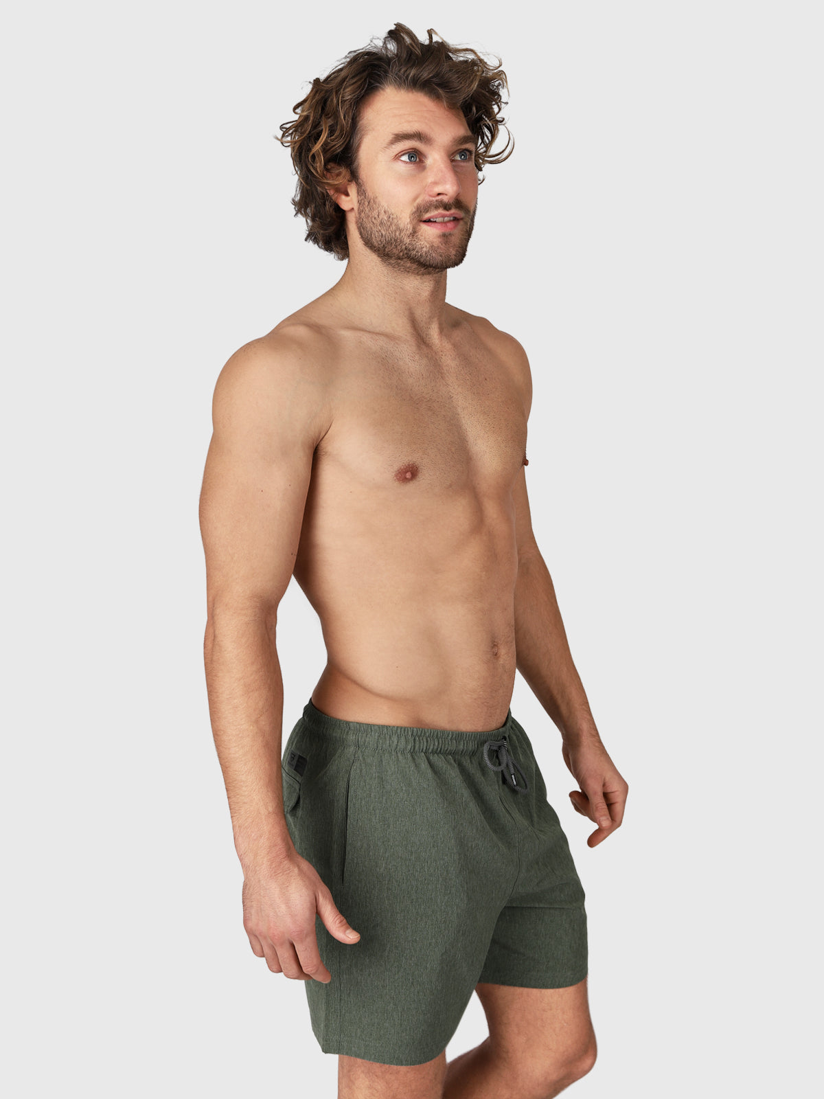 Volleyer Men Swim Shorts | Green