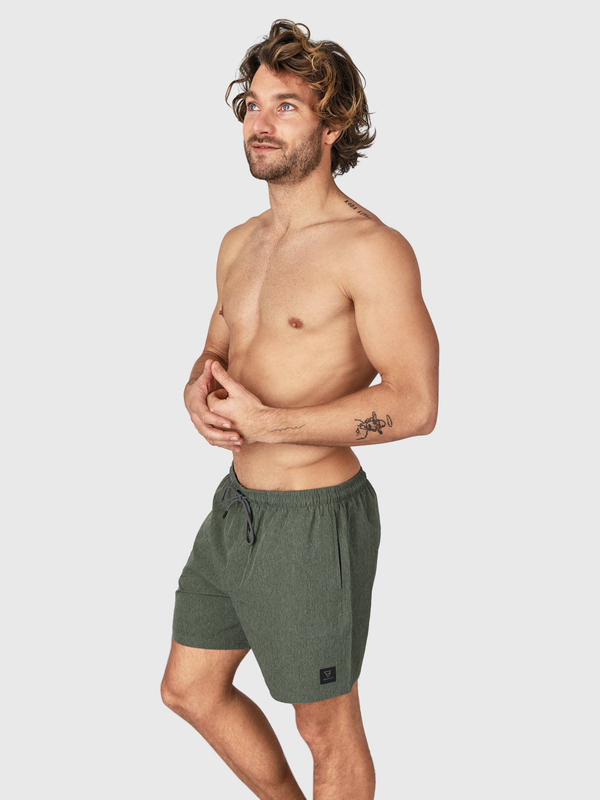 Volleyer Men Swim Shorts | Green