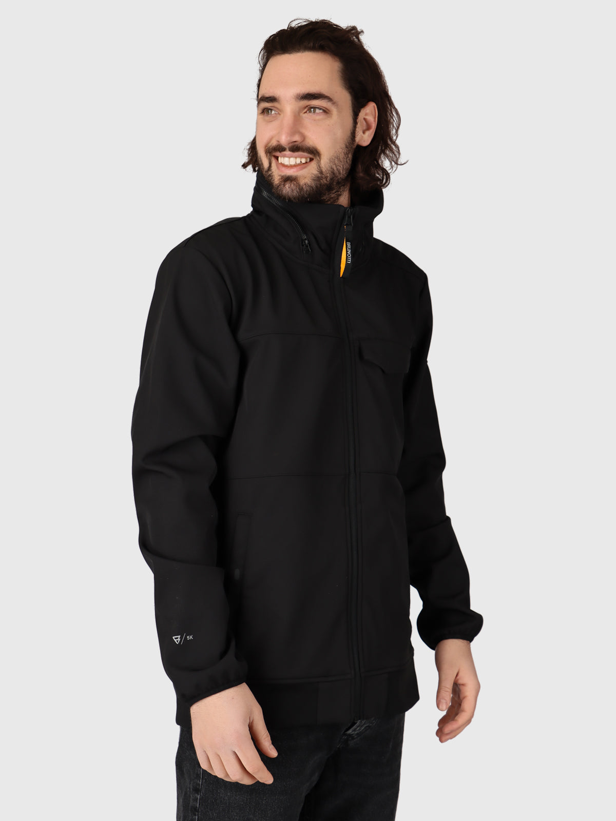 Lynder Herren Softshell Jacke | Schwarz